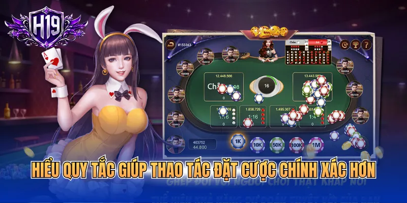 Hiểu quy tắc giúp thao tác đặt cược chính xác hơn